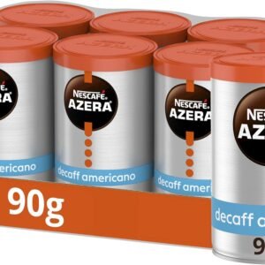 NESCAFÉ Azera Americano Decaf Instant Coffee 90g (Pack of 6)