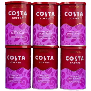 Costa Coffee Instant Intense Dark Roast 100g x 6